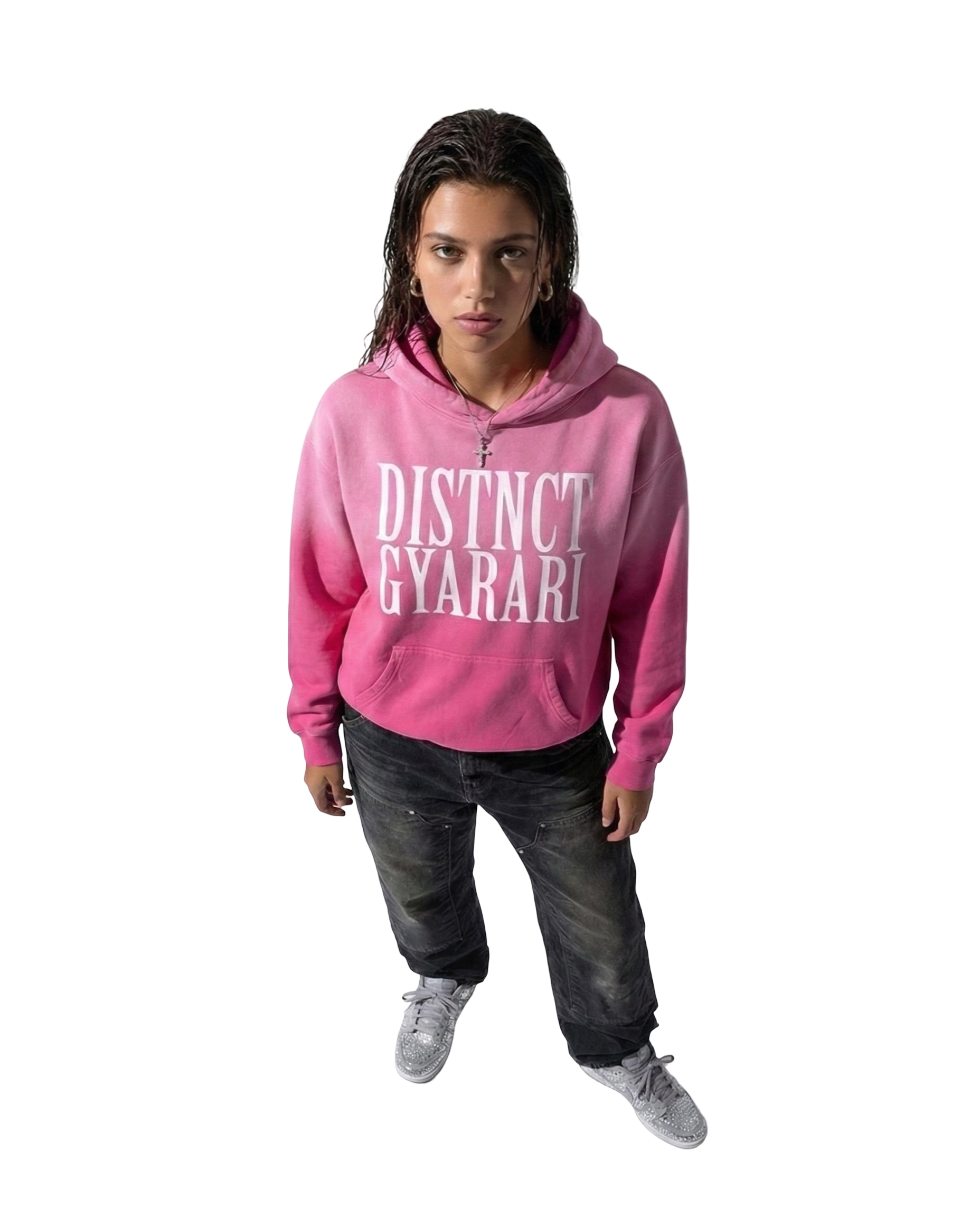 Essential Rue Hoodie in Pink