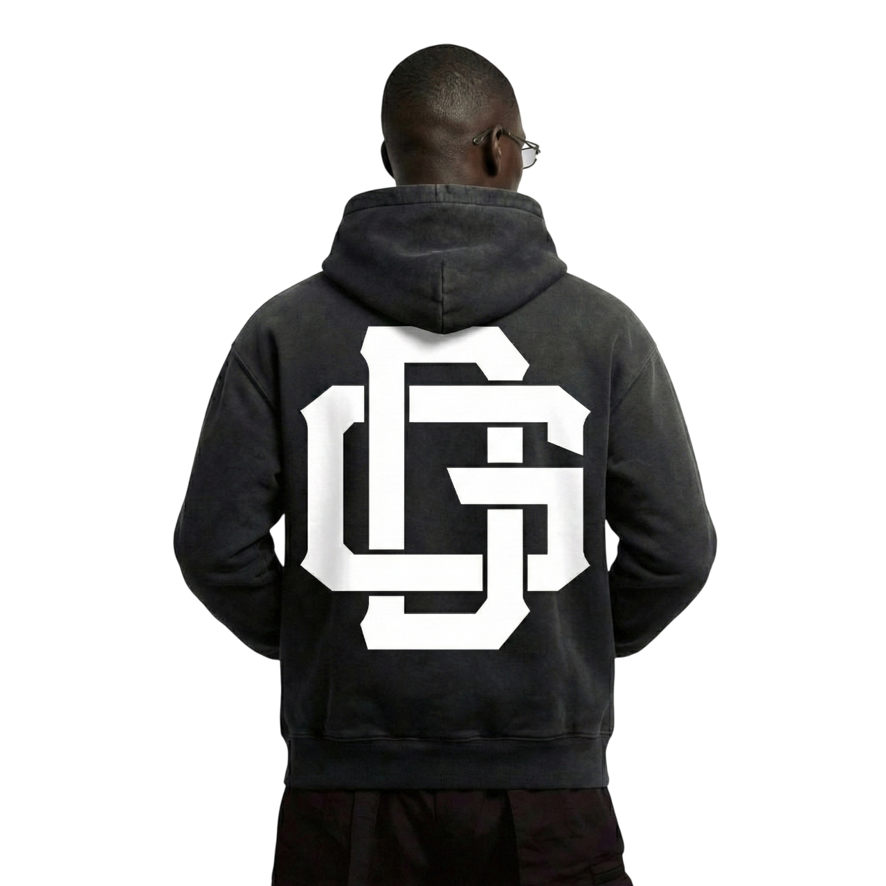 Essential Rue Hoodie In Black